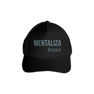 Nome do produto Boné com tela - Mentaliza grafite