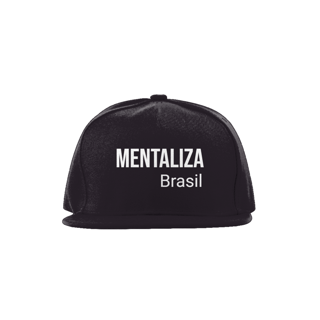 Nome do produto Boné aba reta - Mentaliza branco