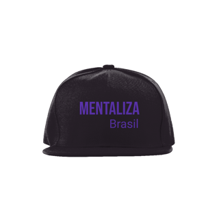 Nome do produto Boné aba reta - Mentaliza roxo