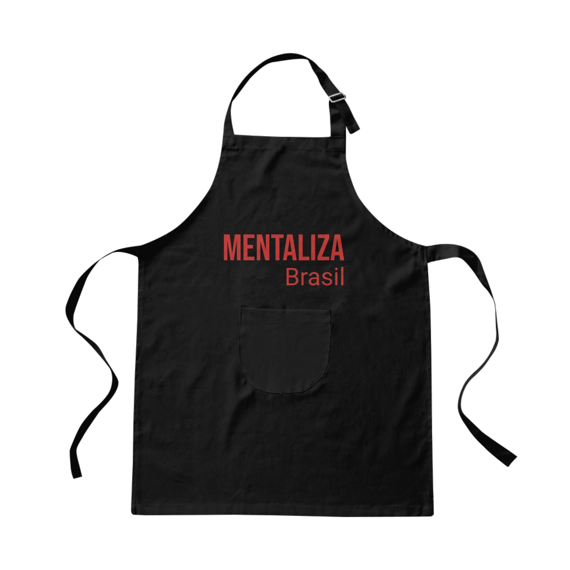 Avental clássico - Mentaliza vermelho