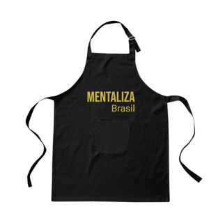 Nome do produto Avental clássico - Mentaliza amarelo