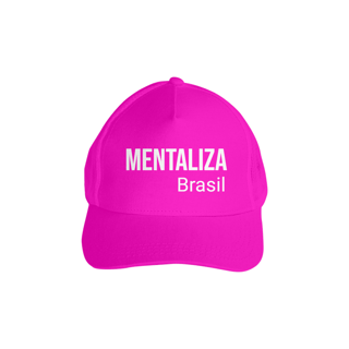 Boné com tela - Mentaliza branco