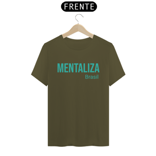 Nome do produto Camiseta clássica - Mentaliza azul piscina