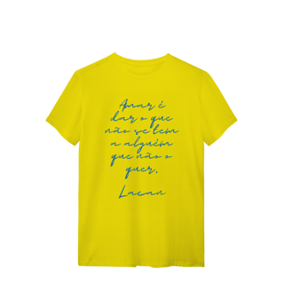 Nome do produto Camiseta Amor - Lacan