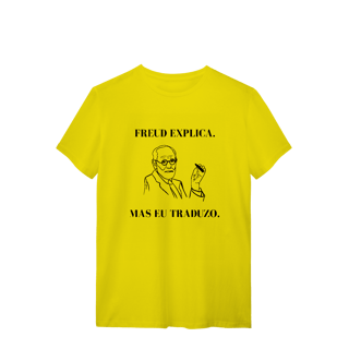 Nome do produto Camiseta - Freud explica. Mas eu traduzo. 