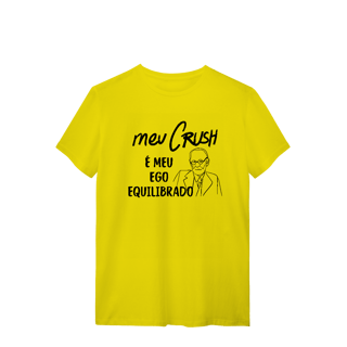 Nome do produto Camiseta - Meu crush é meu ego equilibrado. 