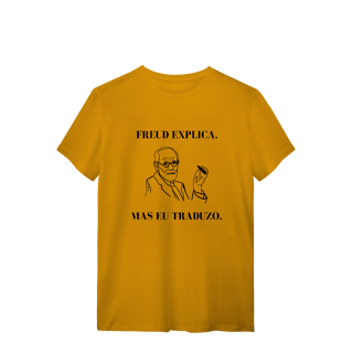 Nome do produto Camiseta - Freud explica. Mas eu traduzo. 