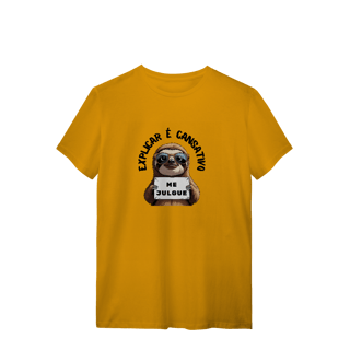 Nome do produto Coleção Self Vest - Explicar é cansativo. Me julgue! - Bicho Preguiça