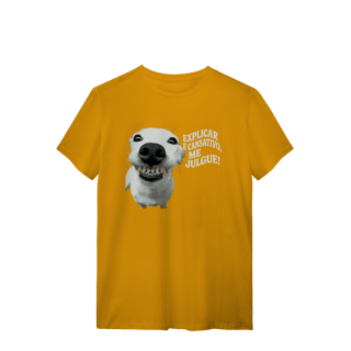 Nome do produto Coleção Self Vest - Explicar é cansativo. Me julgue! - Cão