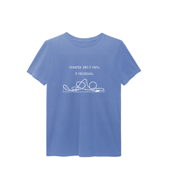 Camiseta Estonada - Terapia não é papo. É processo.