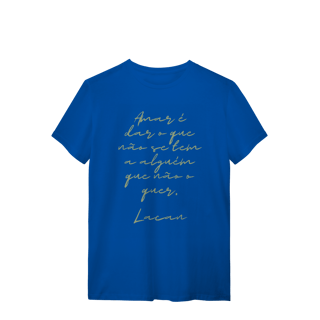 Nome do produto Camiseta Amor - Lacan