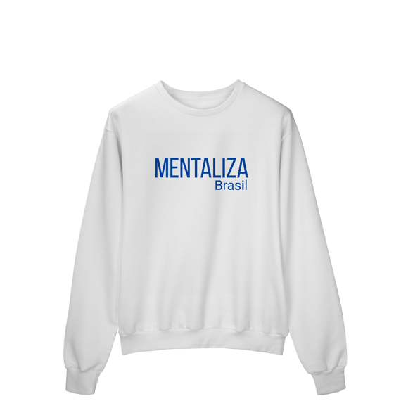 Moletom clássico - Mentaliza em azul 