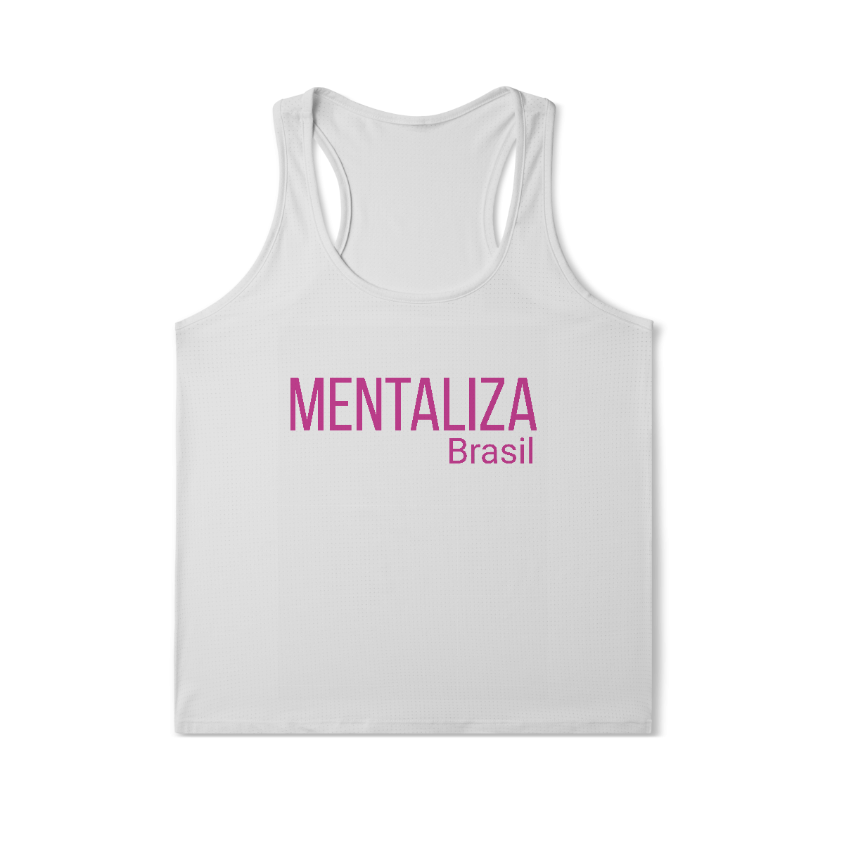 Nome do produto: Regata Dry UV clássica - Mentaliza em rosa