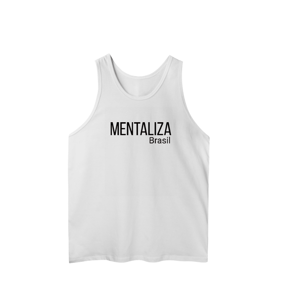 Regata clássica com logo - Mentaliza em preto