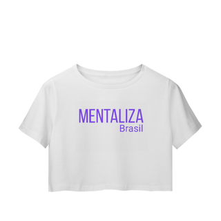 Cropped clássico - Mentaliza em roxo