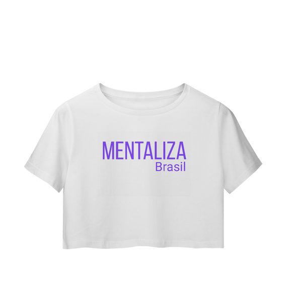 Cropped clássico - Mentaliza em roxo