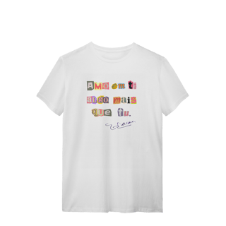 Nome do produto Camiseta - Amo em ti algo mais que tu - Lacan