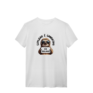 Nome do produto Coleção Self Vest - Explicar é cansativo. Me julgue! - Bicho Preguiça