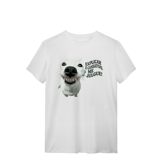 Coleção Self Vest - Explicar é cansativo. Me julgue! - Cão