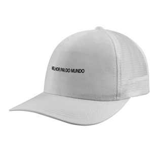 Nome do produto Boné com Tela - Melhor Pai do mundo