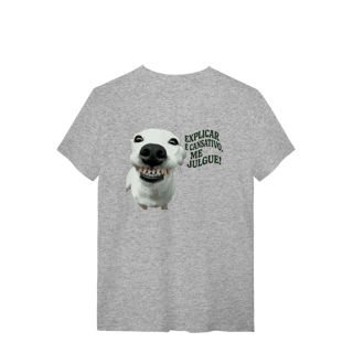 Nome do produto Coleção Self Vest - Explicar é cansativo. Me julgue! - Cão