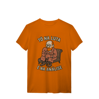 Nome do produto Camiseta - Tô na luta e na análise - Freud