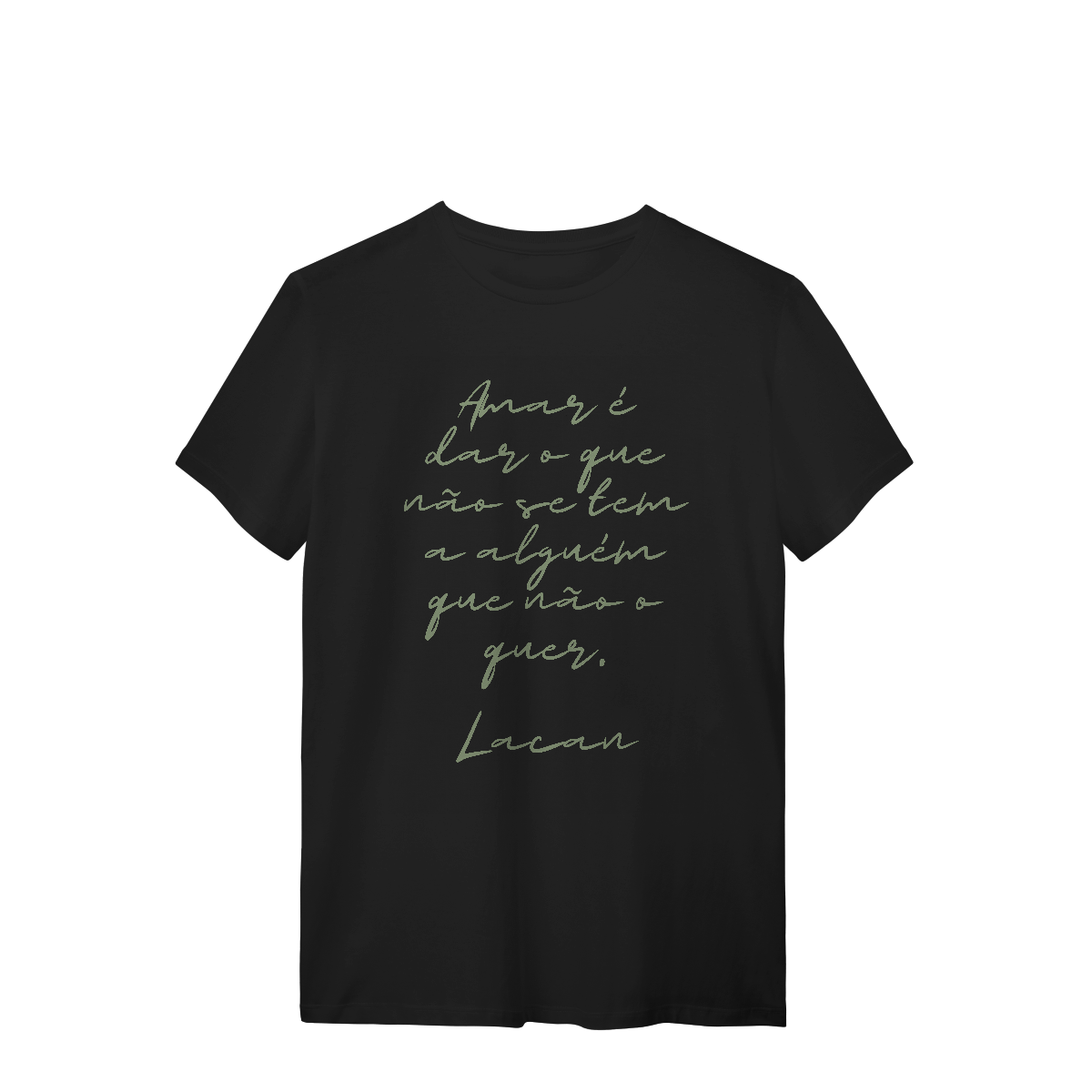 Nome do produto: Camiseta Amor - Lacan