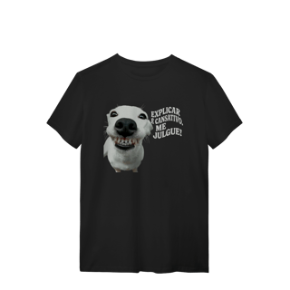 Nome do produto Coleção Self Vest - Explicar é cansativo. Me julgue! - Cão