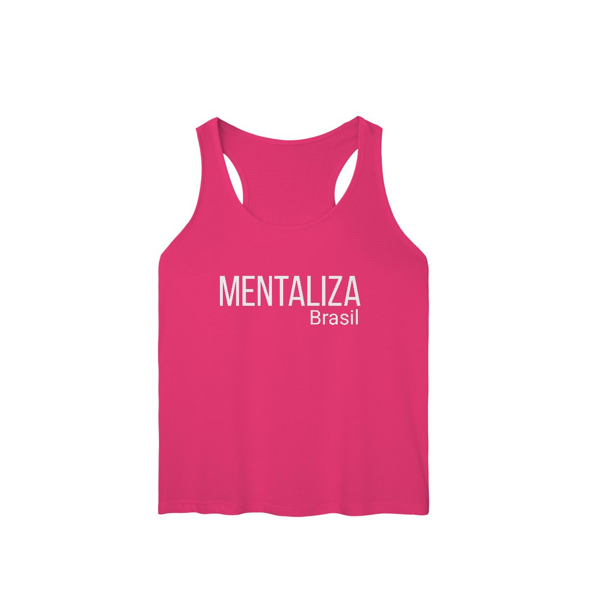Nome do produto: Regata Dry UV clássica - Mentaliza em branco