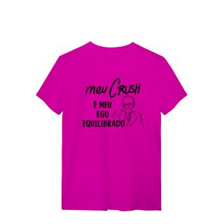 Nome do produto Camiseta - Meu crush é meu ego equilibrado. 