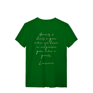 Nome do produto Camiseta Amor - Lacan