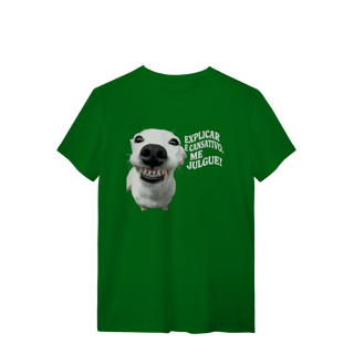 Nome do produto Coleção Self Vest - Explicar é cansativo. Me julgue! - Cão