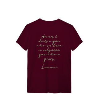 Nome do produto Camiseta Amor - Lacan
