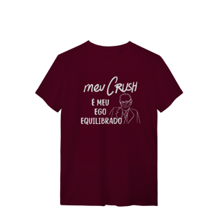 Nome do produto Camiseta - Meu crush é meu ego equilibrado. 