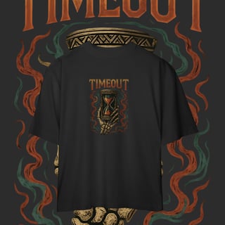 Camiseta Oversized - Timeout