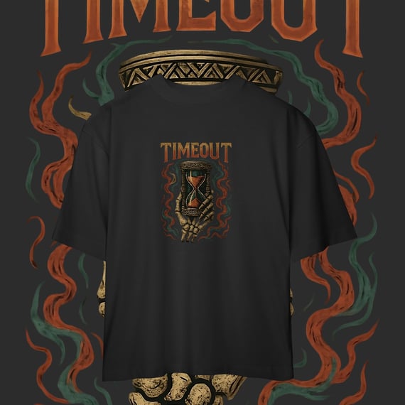 Camiseta Oversized - Timeout