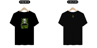 Nome do produtoCamiseta Prime Frankenstein – Costurado, Mas Firme