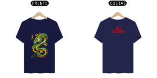 Nome do produto Camisa Unissex Dragão Chinês