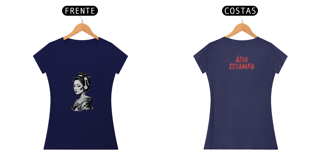 Nome do produto Camisa Feminina Gueixa Cyber Punk 
