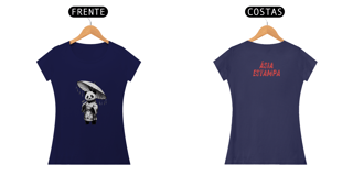 Nome do produto Camisa Feminina Panda Gueixa