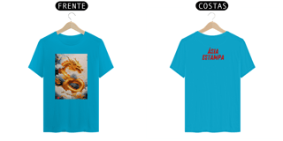 Nome do produto Camisa Unissex O Dragão Dourado