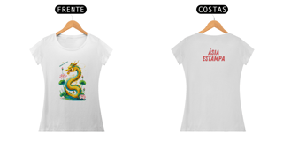 Nome do produto Camisa Feminina O Dragão Dourado