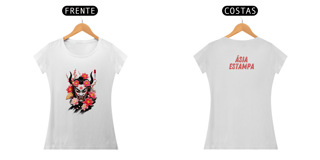 Nome do produto Camisa Feminina Tatuagem de Hannya