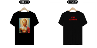 Nome do produto Camisa Unissex Buda Iluminado