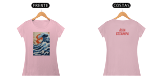 Nome do produto Camisa Feminina A Grande Onda de Kanagawa