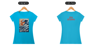 Nome do produto Camisa Feminina A Grande Onda de Kanagawa