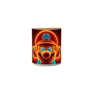 Super Mario Neon | Power Up Iluminado