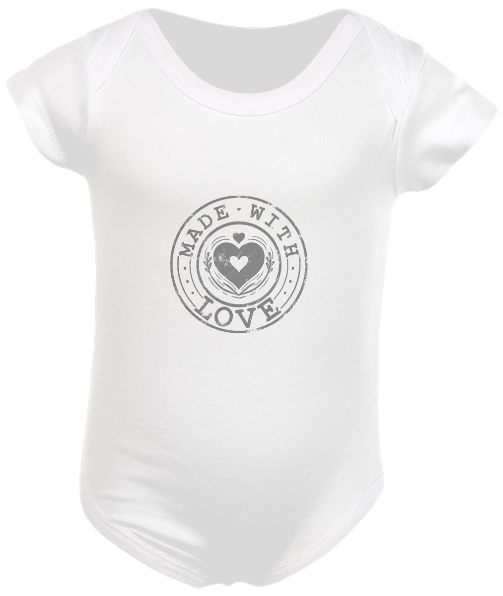 Nome do produto: Body Baby - Feito com Amor