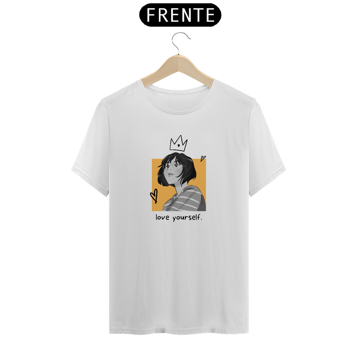 Nome do produto: Camiseta Love Yourself