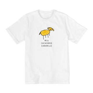 Camiseta Infantil (2 a 8anos) Caramelo